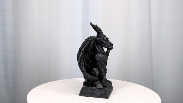Amazon.com: Ebros Gift Sabbatic Goat Winged Baphomet Gargoyle
